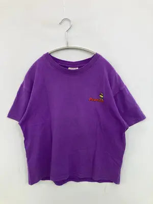 PEANUTS/ピーナッツ/Tシャツ/カットソー/トップス/パープル/M