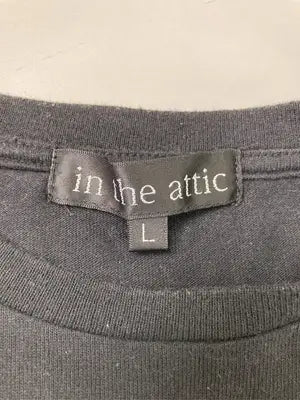 in the attic/Tシャツ/カットソー/トップス/ブラック/L