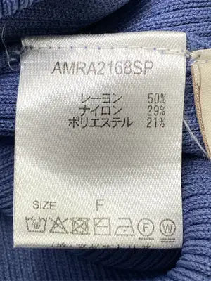 Andemiu/アンデミュウ/Tシャツ/カットソー/トップス/ブルー/F