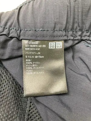 UNIQLO/ユニクロ/カーゴパンツ/パンツ/ブラック/S