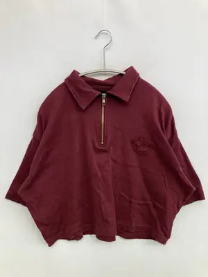 MOUSSY/マウジー/ポロシャツ/トップス/レッド/FREE