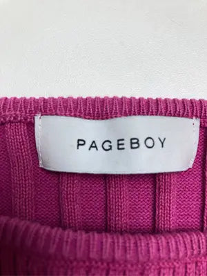 PAGEBOY/ページボーイ/タンクトップ/トップス/ピンク/F