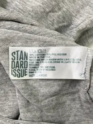 STANDARD ISSUE/Tシャツ/カットソー/トップス/グレー/LARGE