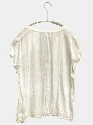 ZARA BASIC/ザラベーシック/シャツ/ブラウス/トップス/アイボリー/M