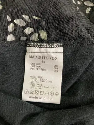MUVEIL/Tシャツ/カットソー/トップス/ブラック/38
