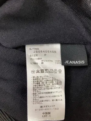 JEANASIS/ジーナシス/Tシャツ/カットソー/トップス/ブラック/F