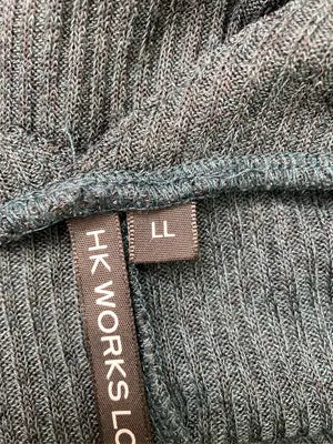 HK WORKS LONDON/エイチケーワークスロンドン/ニット/セーター/トップス/グリーン/LL
