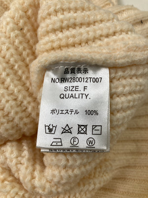 RETRO GIRL/レトロガール/ニット/セーター/トップス/ベージュ/F