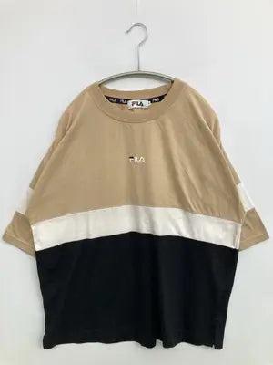 FILA/フィラ/Tシャツ/カットソー/トップス/ベージュ/M