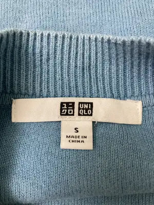 UNIQLO/ユニクロ/ニット/セーター/トップス/スカイブルー/S
