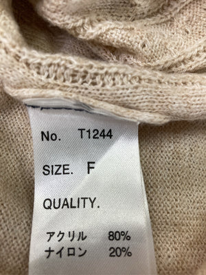 Tip Top/ティップトップ/カーディガン/ボレロ/トップス/ベージュ/F