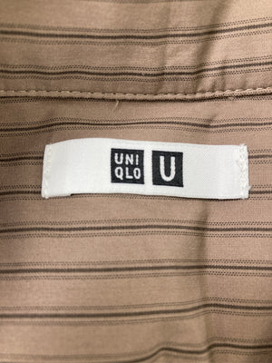 UNIQLO/ユニクロ/シャツ/ブラウス/トップス/ブラウン/L