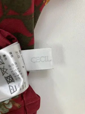 CECIL McBEE/セシルマクビー/ロングスカート/スカート/レッド/F
