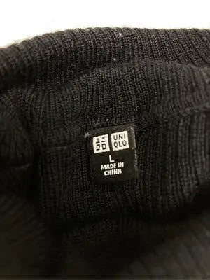 UNIQLO/ユニクロ/ニット/セーター/トップス/ブラック/L