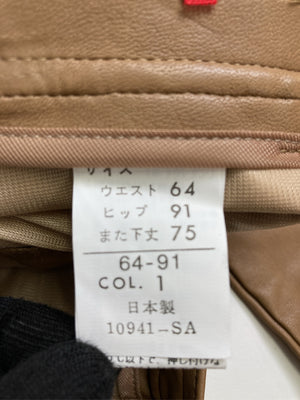 CAROUGE/スラックス/パンツ/ブラウン/64-91