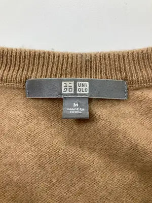 UNIQLO/ユニクロ/ニット/セーター/トップス/ベージュ/M