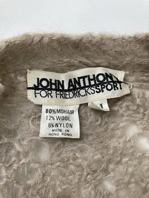 JOHN ANTHONY/カーディガン/ボレロ/トップス/ベージュ/M