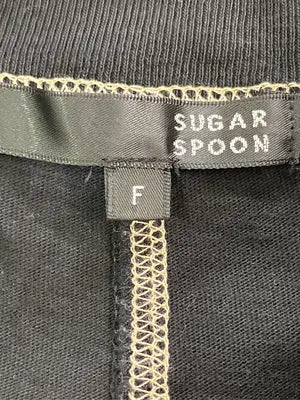 SUGAR SPOON/シュガースプーン/スウェット/トップス/ブラック/F