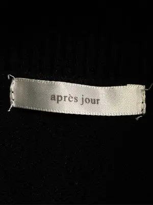 apre jour/アプレジュール/ニット/セーター/トップス/ブラック/F