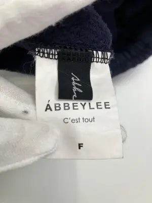 Abbdylcc/スウェットパンツ/パンツ/ネイビー/F