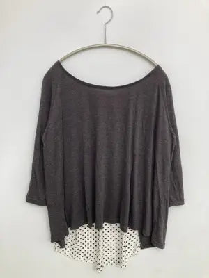 aquagarage/Tシャツ/カットソー/トップス/グレー