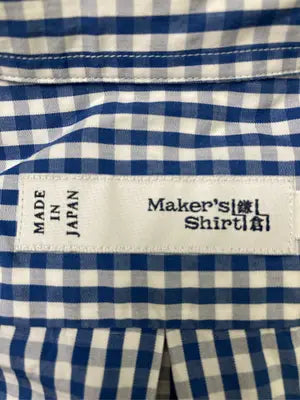 MAker`s Shirt/シャツ/ブラウス/トップス/ブルー/11