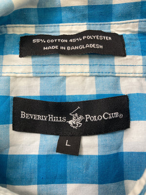 BEVERLY HILLS POLO CLUB/ビバリーヒルズポロクラブ/シャツ/ブラウス/トップス/ブルー/L