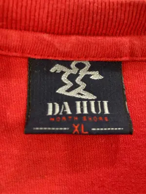 Da Hui/Tシャツ/カットソー/トップス/レッド/XL