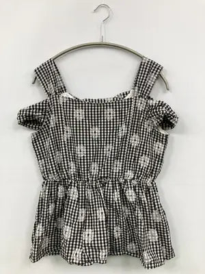 タンクトップ/トップス/ブラック/M  バスト79～87　身長154～162