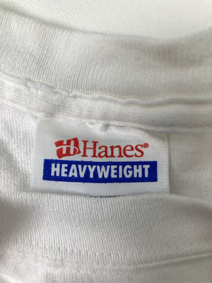 Hanes/ヘインズ/Tシャツ/カットソー/トップス/ホワイト/XL