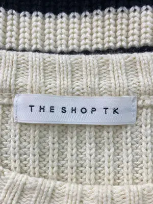 THE SHOP TK/ザショップティーケー/ニット/セーター/トップス/アイボリー/S