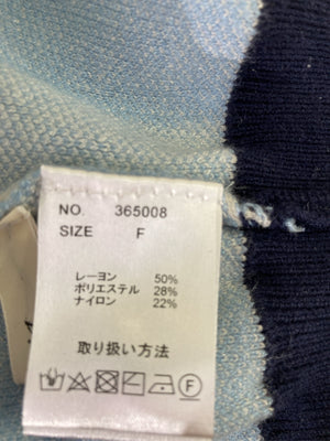 Alley/アリー/ニット/セーター/トップス/スカイブルー/F