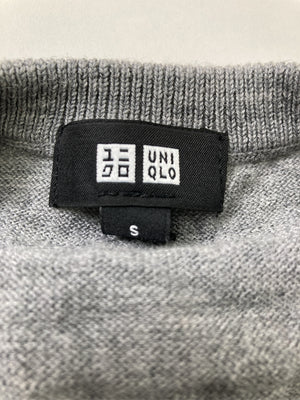 UNIQLO/ユニクロ/ニット/セーター/トップス/グレー/S