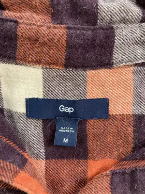 GAP/ギャップ/シャツ/ブラウス/トップス/ブラウン/M