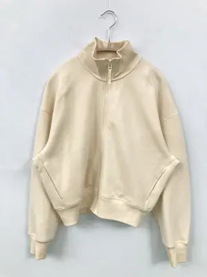 UNIQLO/ユニクロ/ジャージ/トラックジャケット/トップス/アイボリー/M