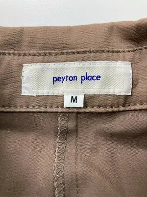 PEYTON PLACE/ワンピース/ワンピース/ドレス/ブラウン/M