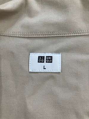 UNIQLO/ユニクロ/シャツ/ブラウス/トップス/ベージュ/L