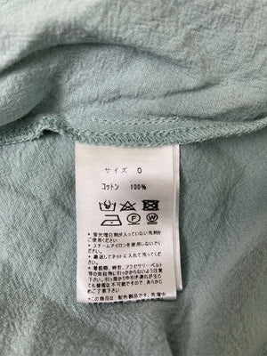 ABITOKYO/アビトーキョー/シャツワンピース/ワンピース/ドレス/ライトグリーン/0