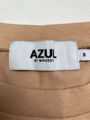 AZUL by MOUSSY/アズールバイマウジー/Tシャツ/カットソー/トップス/ベージュ/S