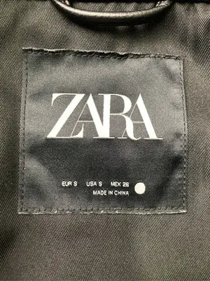 ZARA/ザラ/レザージャケット/ジャケット/アウター/ブラック/S