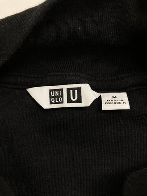 UNIQLO/ユニクロ/Tシャツ/カットソー/トップス/ブラック/M