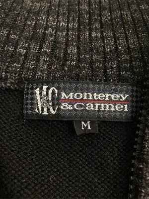 Monterey & Carmel/ニット/セーター/トップス/ブラック/M