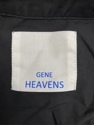GENE HEAVENS/シャツワンピース/ワンピース/ドレス/ブラック/F
