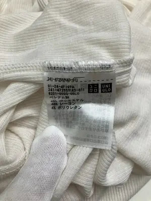 UNIQLO/ユニクロ/Tシャツ/カットソー/トップス/ホワイト/M