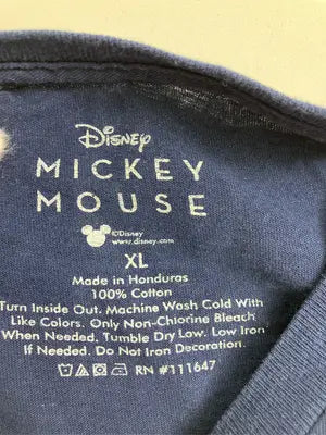 Disney/ディズニー/Tシャツ/カットソー/トップス/ネイビー/XL