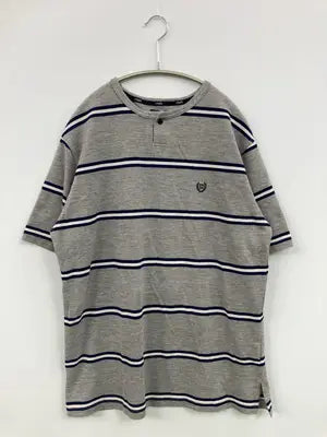 CHAPS/チャップス/Tシャツ/カットソー/トップス/グレー/L