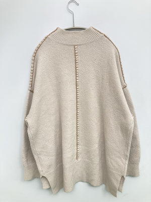 CLASSICAL ELF/クラシカルエルフ/ニット/セーター/トップス/ベージュ/M-L