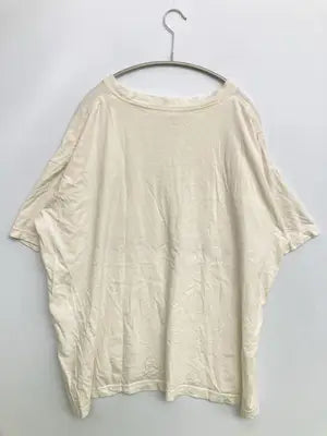 Tシャツ/カットソー/トップス/アイボリー/XL