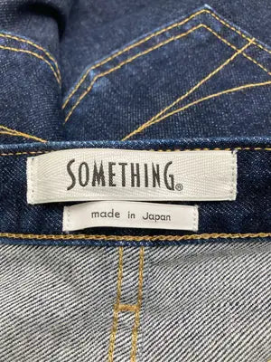 SOMETHING/サムシング/デニムパンツ/パンツ/ネイビー/S