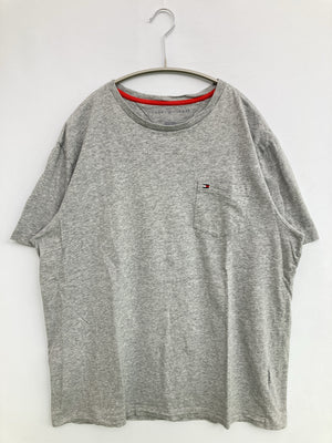 TOMMY HILFIGER/トミーヒルフィガー/Tシャツ/カットソー/トップス/グレー/L